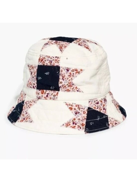 Madewell Accessories - Madewell Quilted Patchwork Bucket Hat